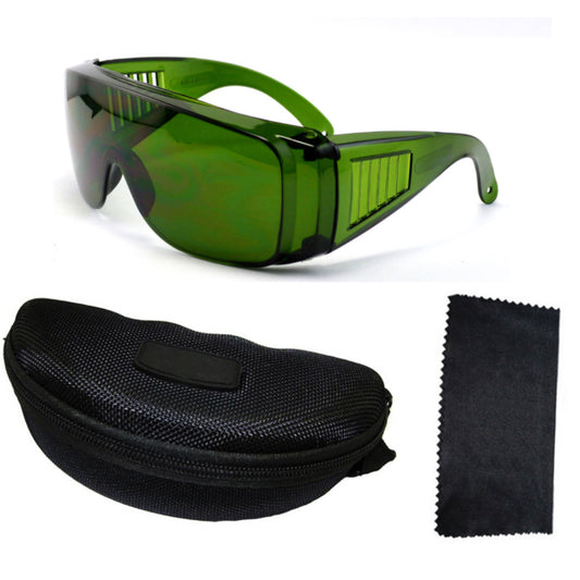 Protection Goggles IPL OPT Light Safety Eyes Glasses Green Color Eye Spectacles Protective Eye Patch Laser Protective